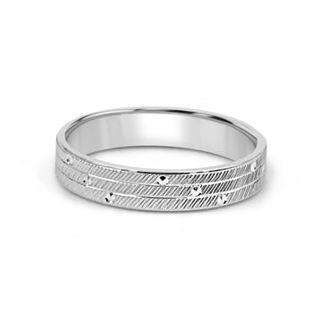 925 Silver Cutting Style American Diamond Ring for Men (RR1154)