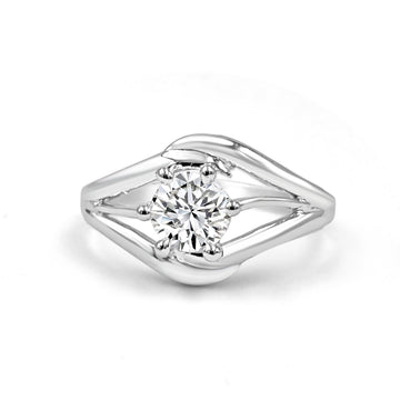 925 Silver White American Diamond Ring for Women (RR1143)