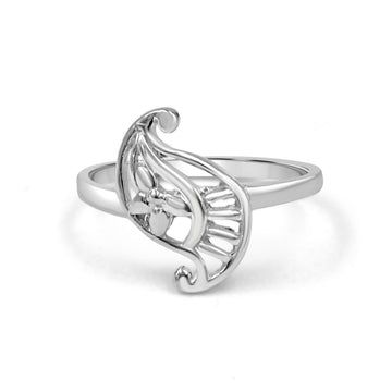 925 Silver Pink American Diamond Ring for Women (RR1185)