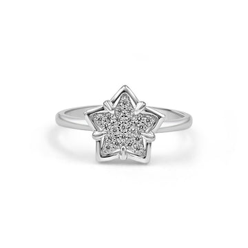 925 Sterling Silver American Diamond Ring for Women (RR1237)