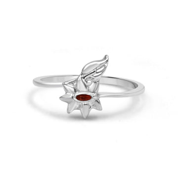 925 Sterling Silver American Diamond Ring for Women (RR1251)